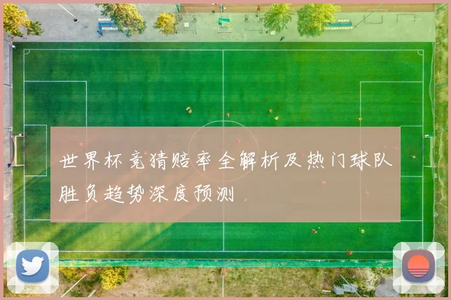 世界杯竞猜赔率全解析及热门球队胜负趋势深度预测